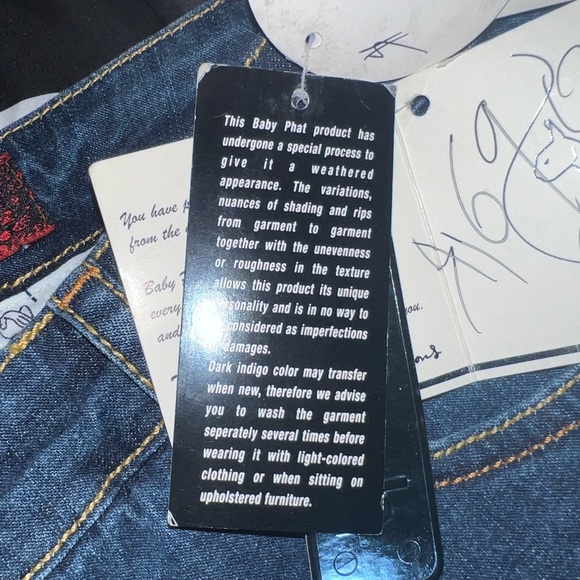 BABYPHAT VINTAGE Y2K JEANS NWT - Picture 11 of 12